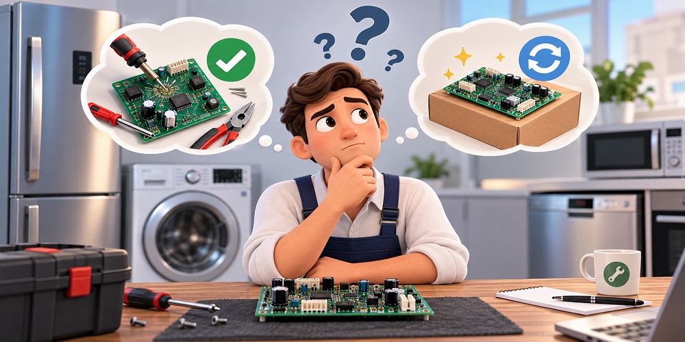 تعمیر برد لوازم خانگی بهتر است یا تعویض آن؟