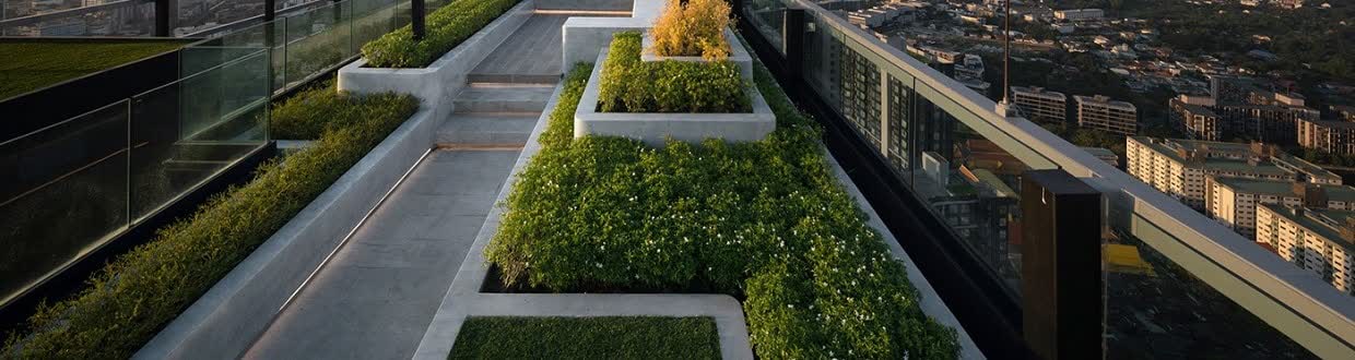 اجرای روف گاردن