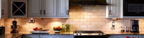 نورپردازی کابینت آشپزخانه سمنان