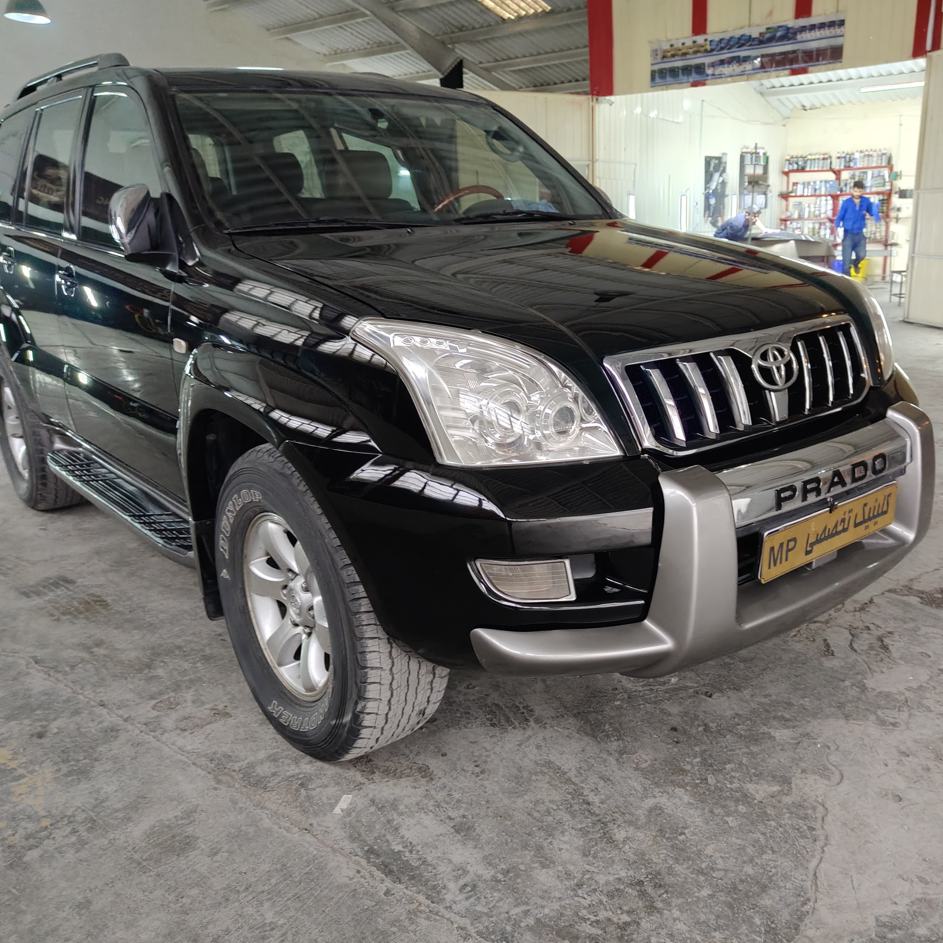 رنگ آمیزی پرادو