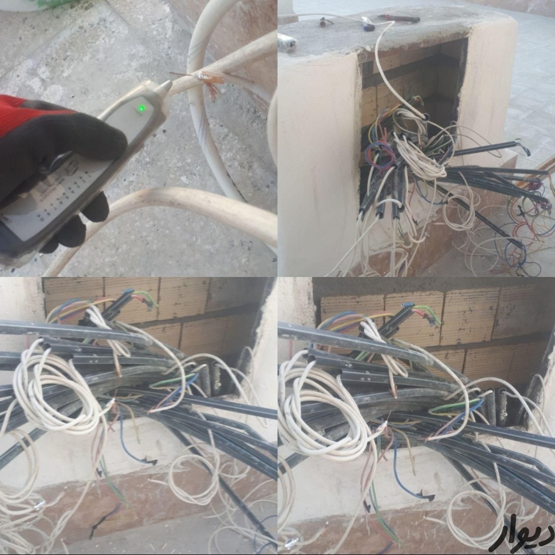 کابل یابی آنتن و تفکیک کابل واحد در آنتن مرکزی