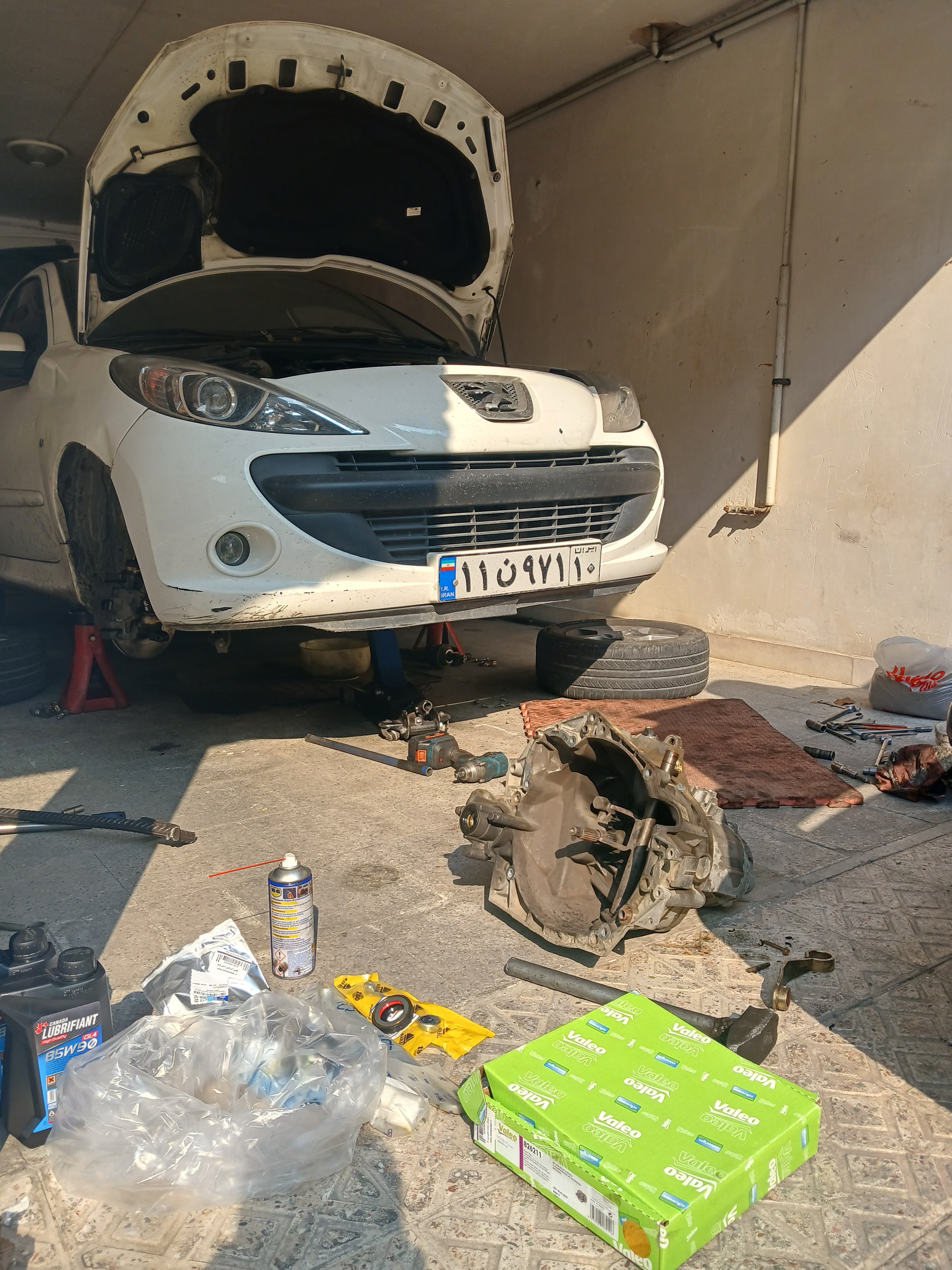 تعویض دیسک صفه درمحل مشتری