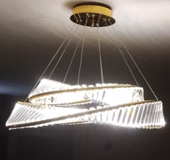 نصب لوستر و نور مخفی