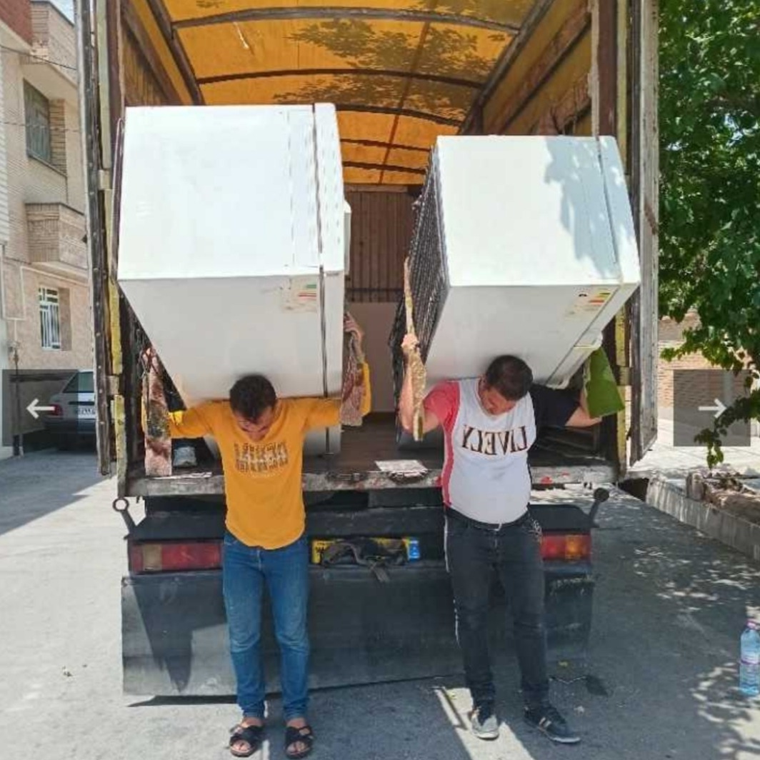 جابجایی یخچال به ساختمان طبقه دو