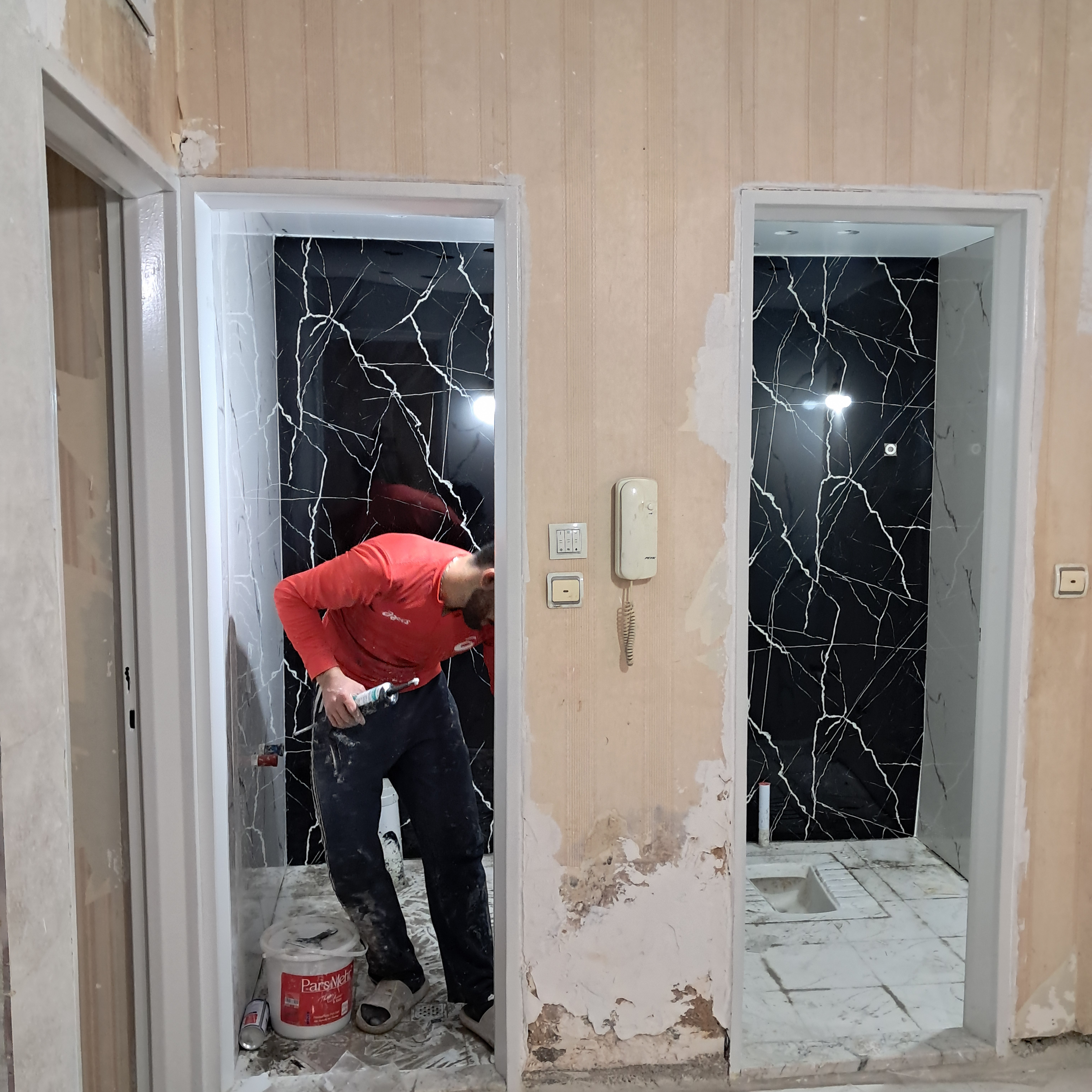ماربل شیت سرویس حمام