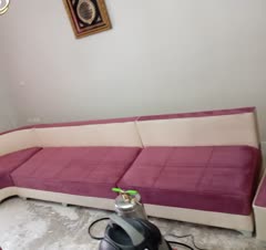 مبل چرمی و پارچی میباشد