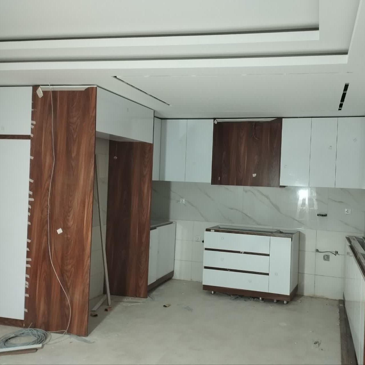 کابینت مدرن ،طرح ساده