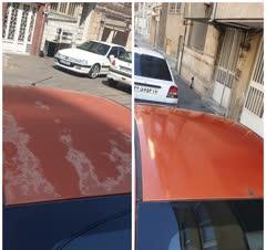 رفع افتاب سوختگی/سرامیک خودرو/پولیش واکس