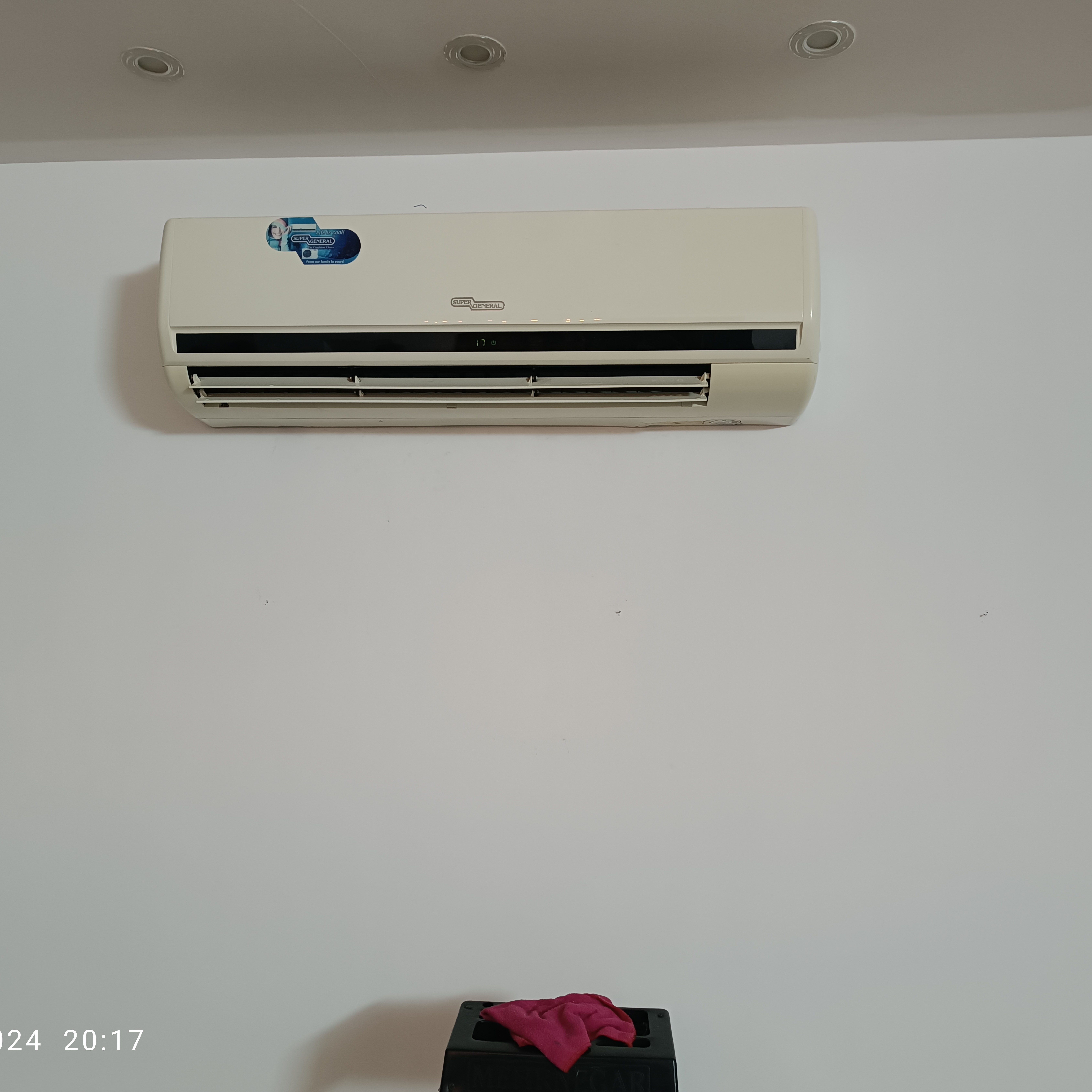 نصب کولر گازی 24هزار،کارکرده