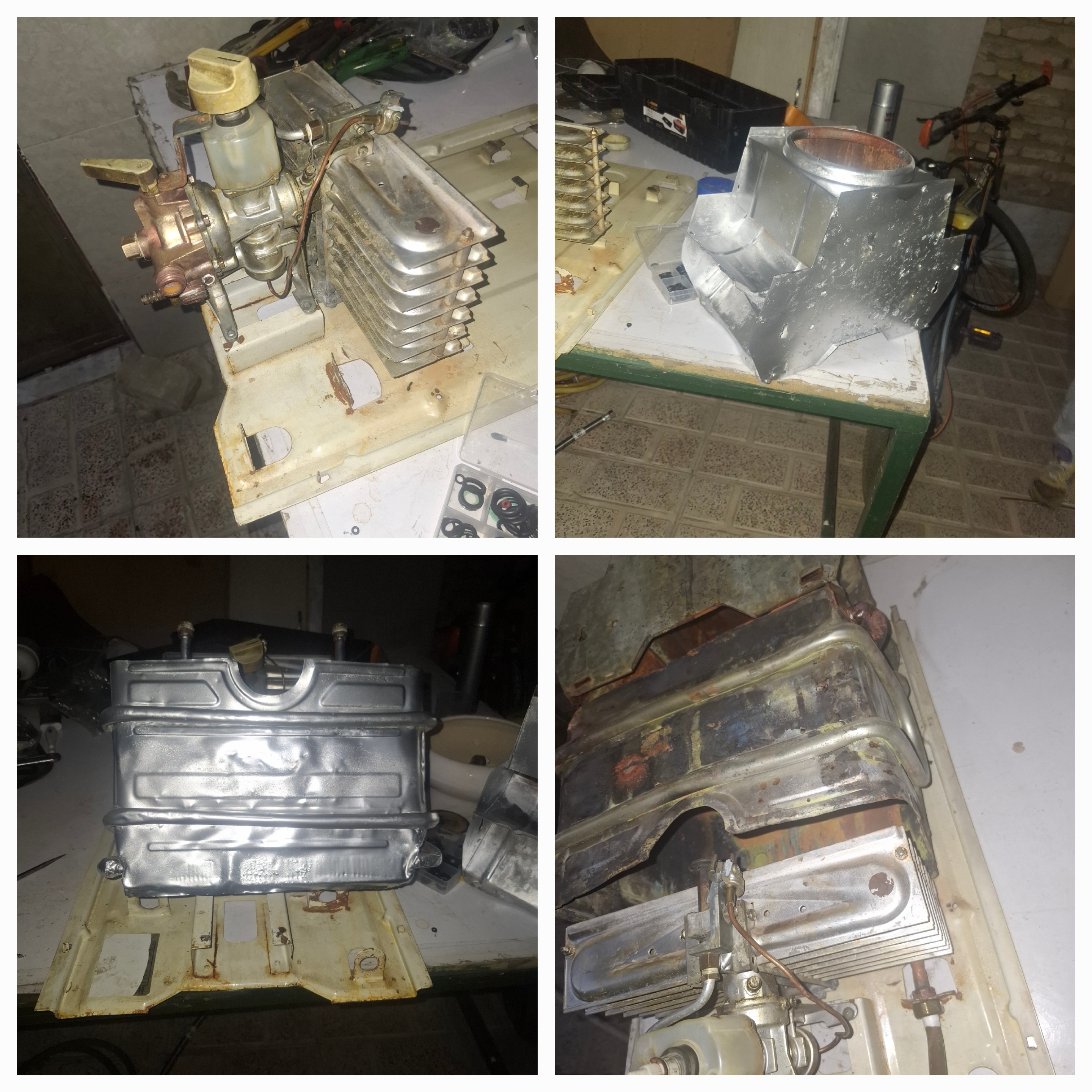 سرویس کامل ابگرمکن و رسوب زدایی ،باز سازی
