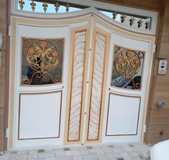 رنگ آمیزی درب منزل