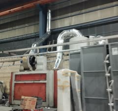 دستگاه رنگ پودری کارخانه