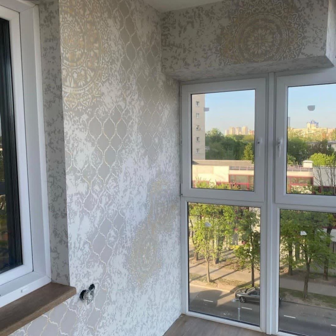 اجرای پتینه دیوار برجسته