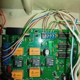 نصب تابلو سوییچر دیکودر ارتتباط داخلی ۵۴ واحدی الکتروپیک