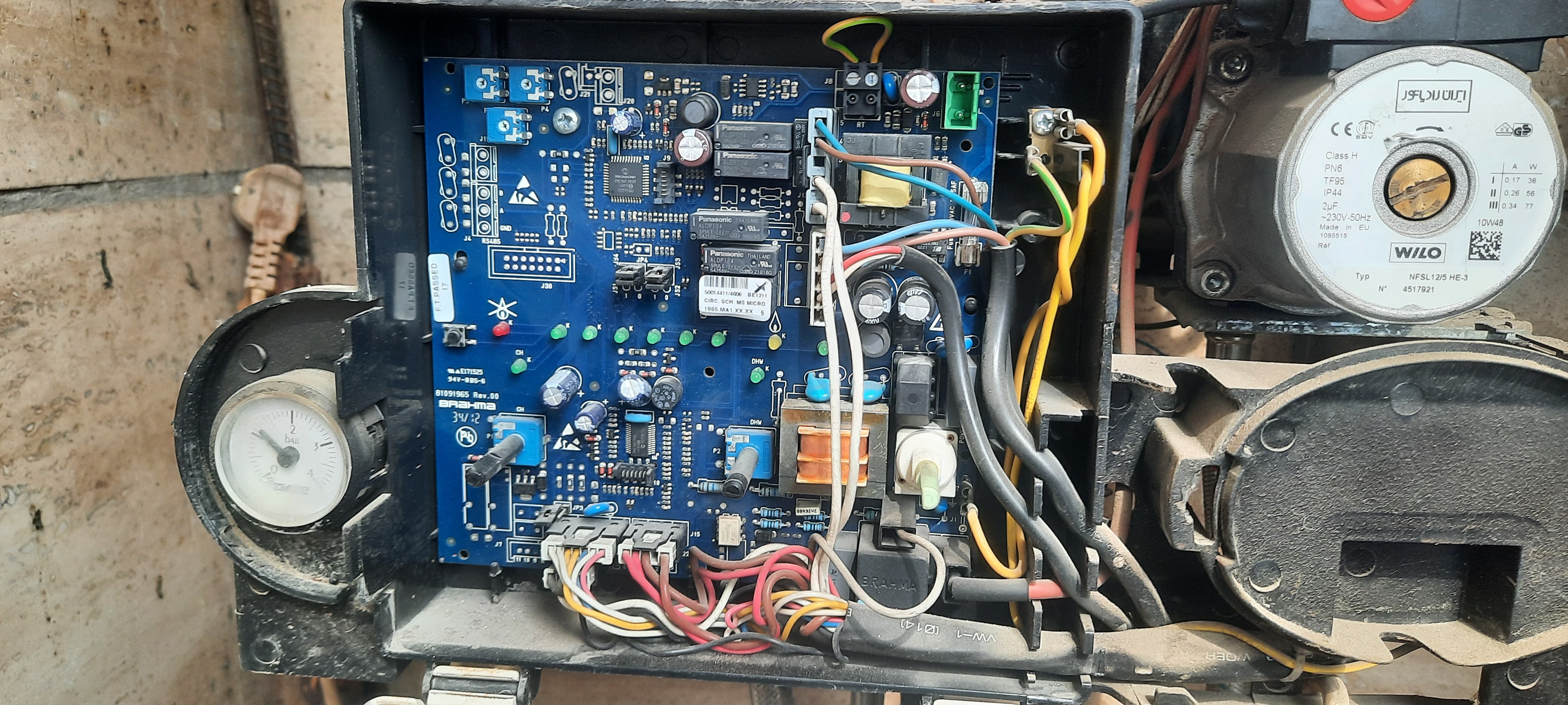 تعمیر برد و رفع کد خطا