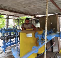 نصب پمپ شیر آلات و غیره