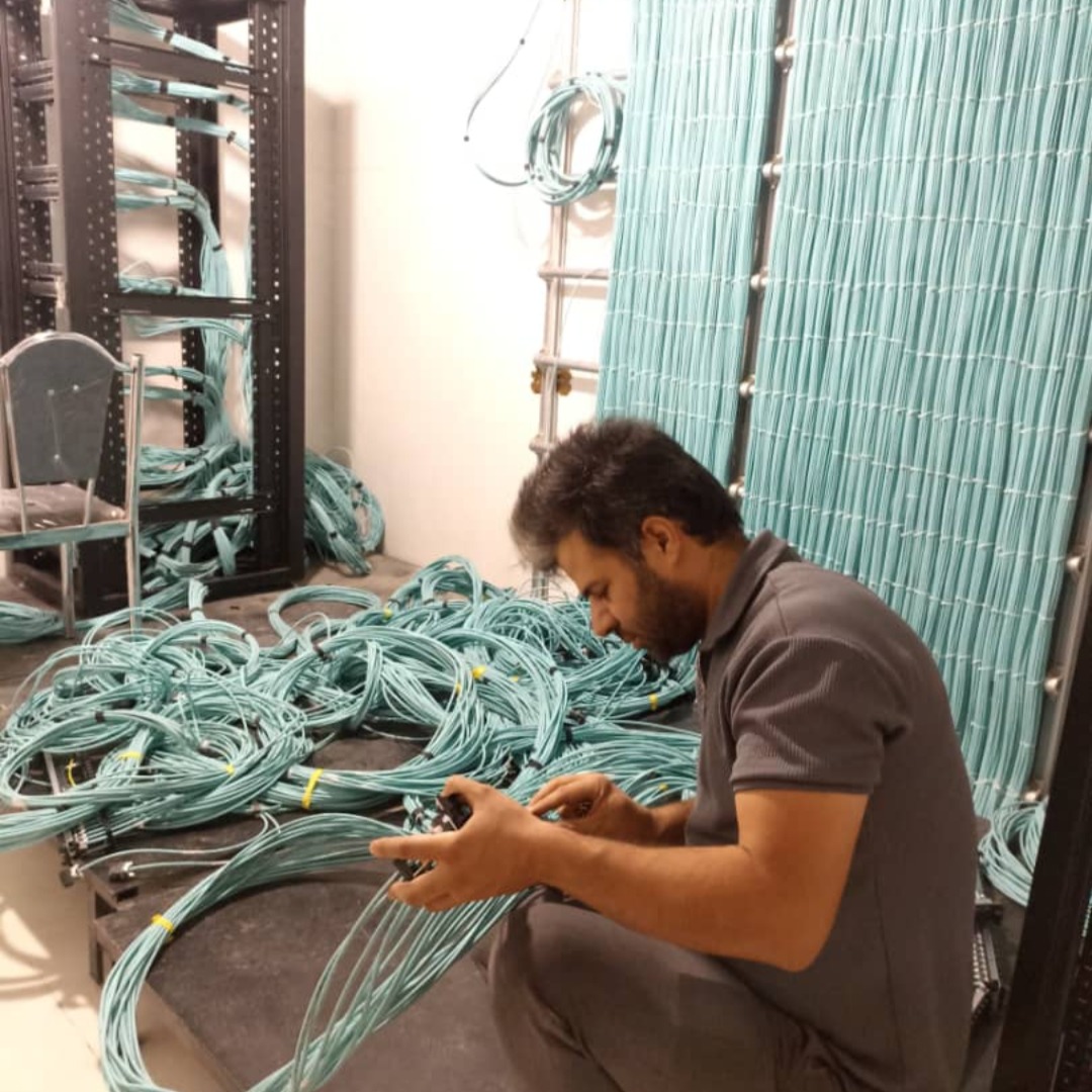 مرتب سازی نود شبکه و نصب رک