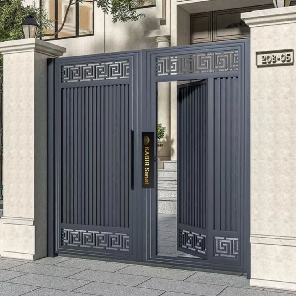 ساخت وتعمیرانواع درب وپنجره آهنی کرکره برقی آکاردئونی
