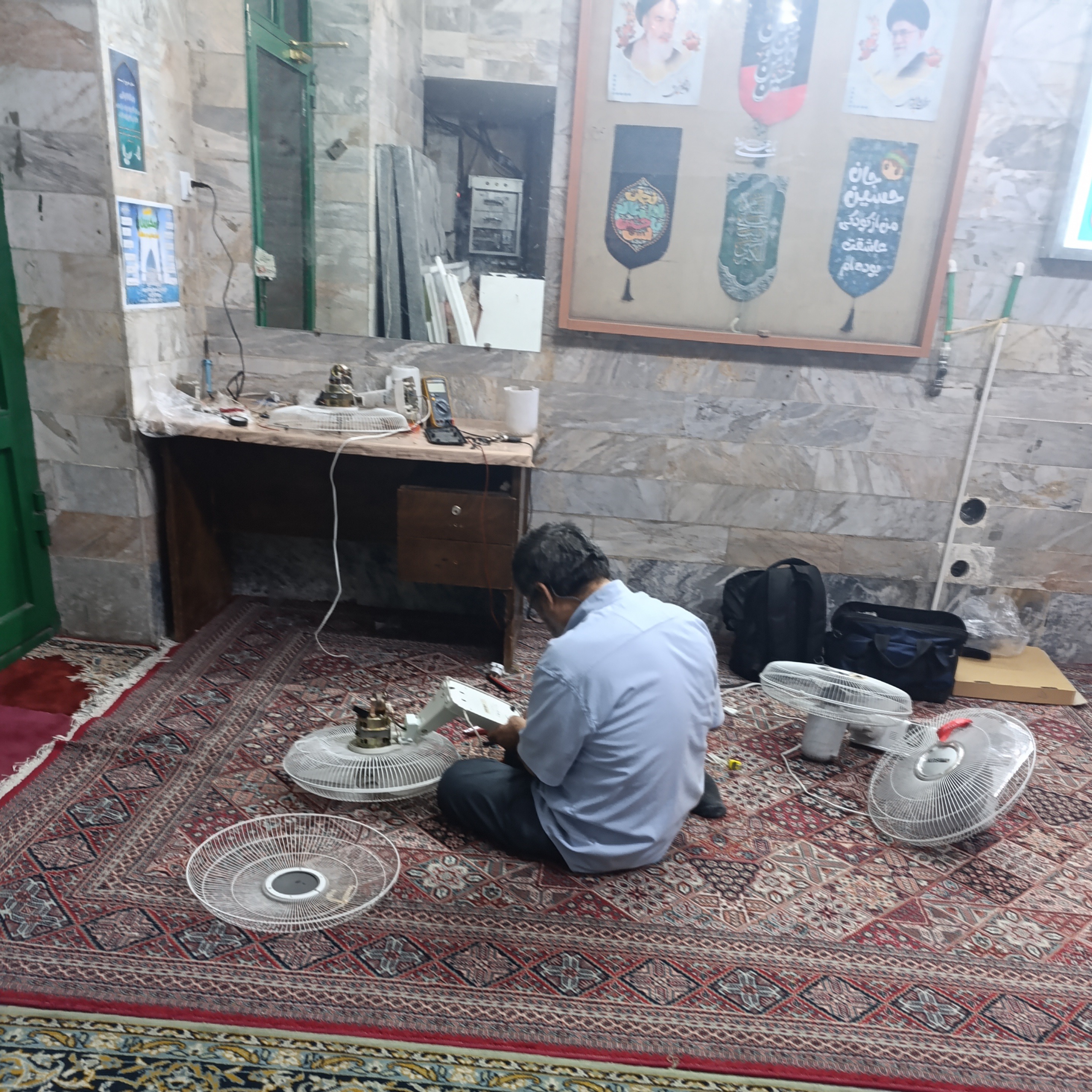 تعمیر پنکه