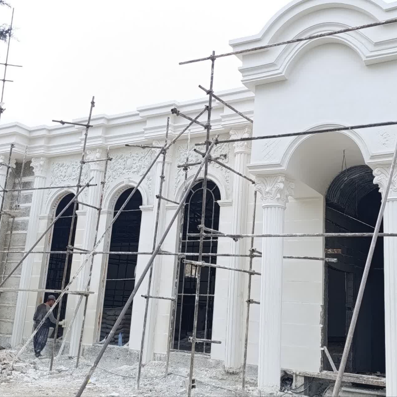 نمونه کار  ویلای خانوم دکتر کرامتی  مشتری ۱۸ ساله خدا خیرشان بده سفره دار هستند