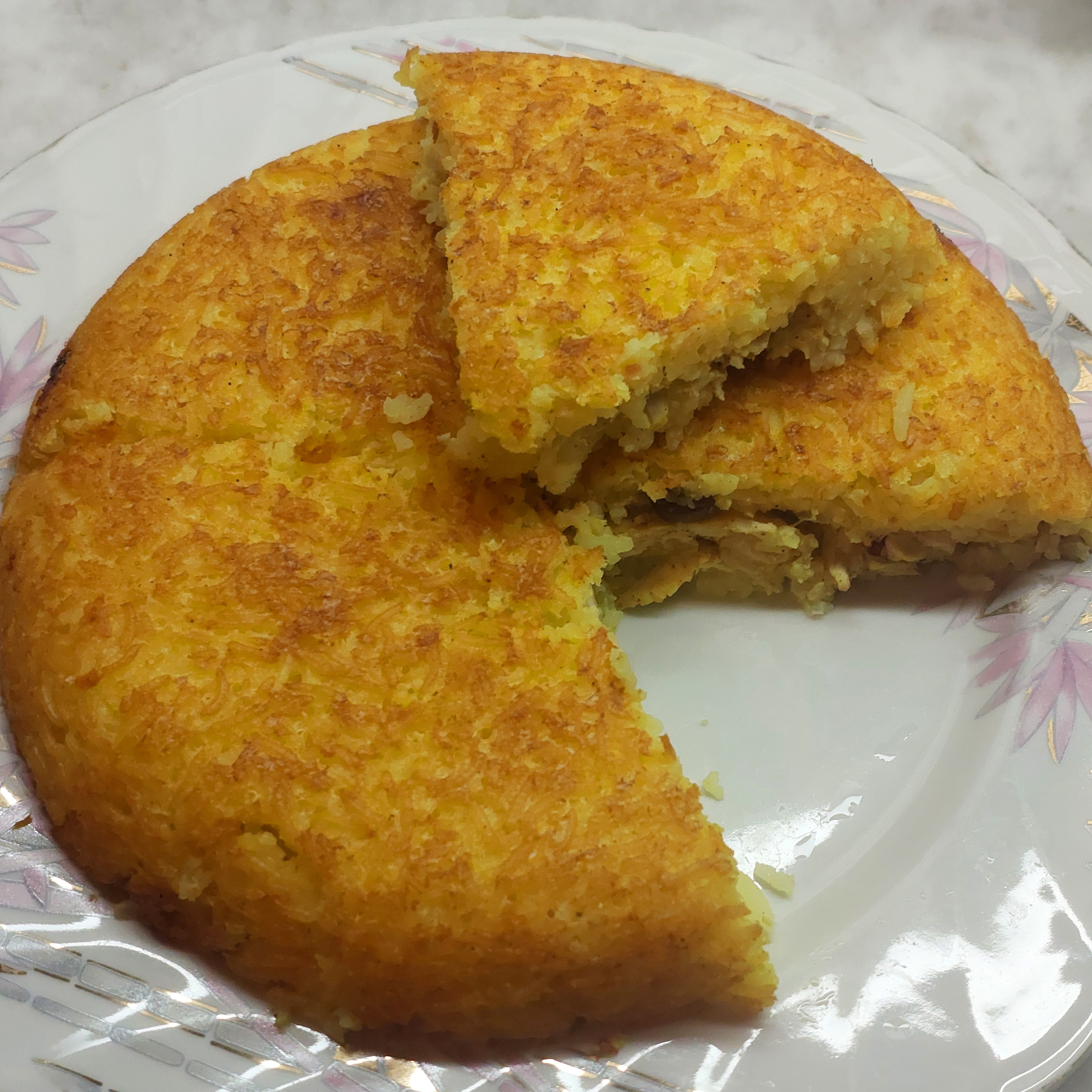 تهچین مرغ