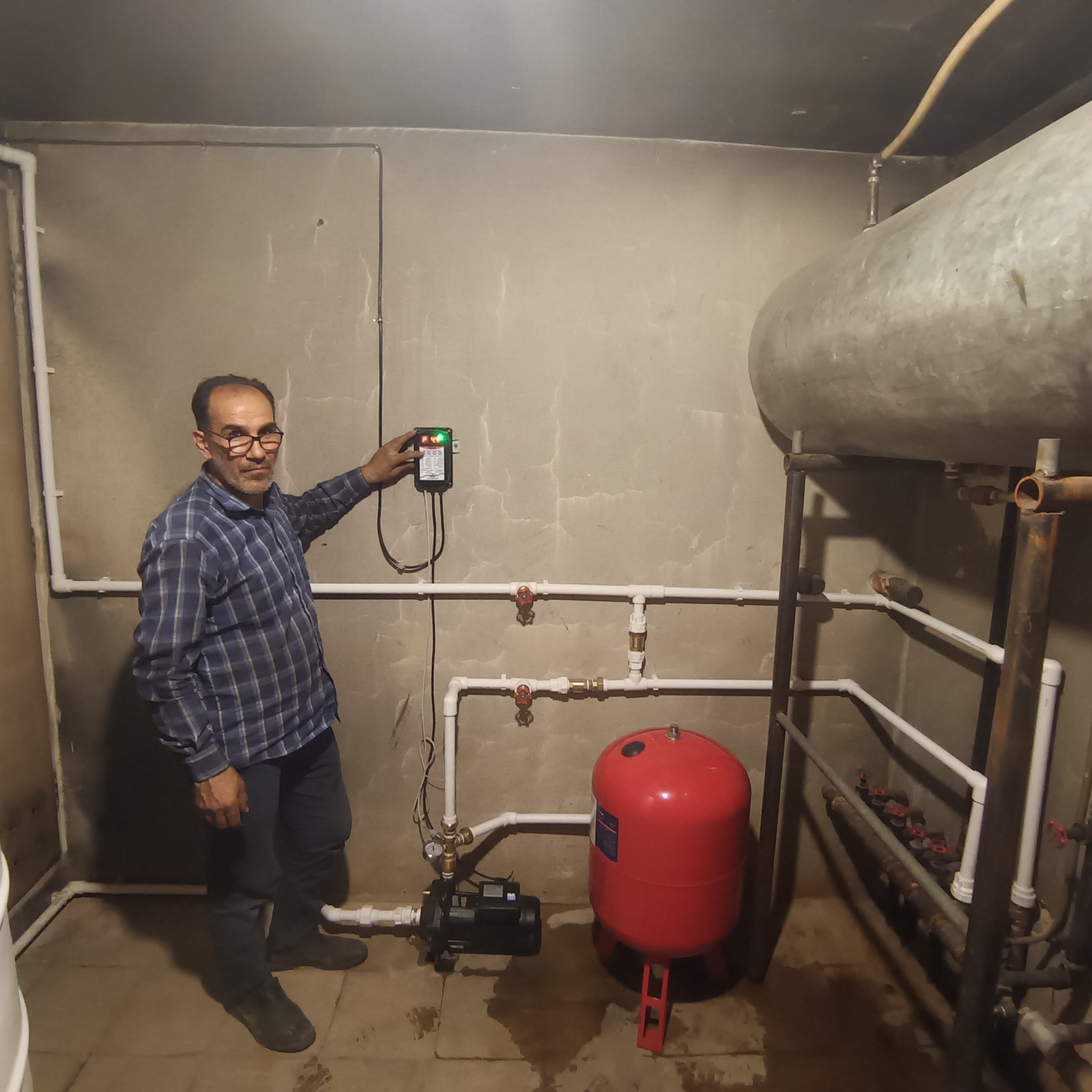 نصب اتوماتیک هوشمند پمپ افزایش فشار