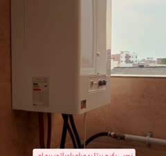 نصب پکیج بیتا بهمراه رادیاتور پره ای