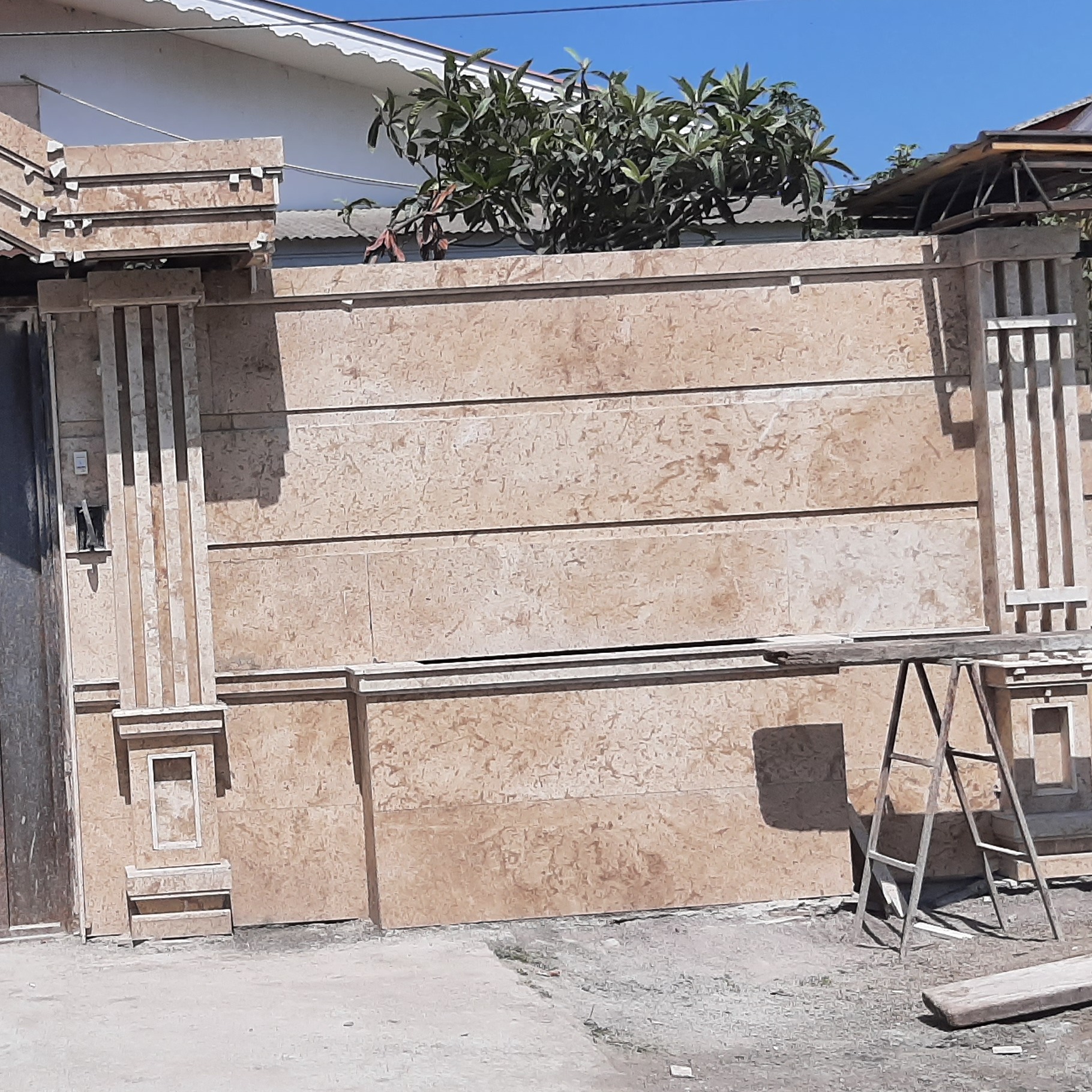 انجام سنگ نما اجر نما پله نرده صراحی باسازی کامل پذیرفته میشود
