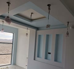 نقاشی چوب وساختمان