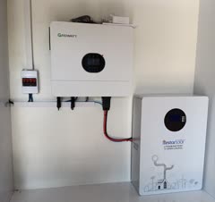 سیستم 6 کیلو وات با باطری لیتیوم