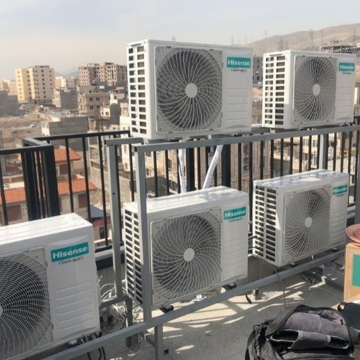 نصب کولرگازی های شرکت هایسنس