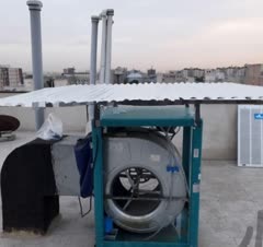 نصب سایبان کولر