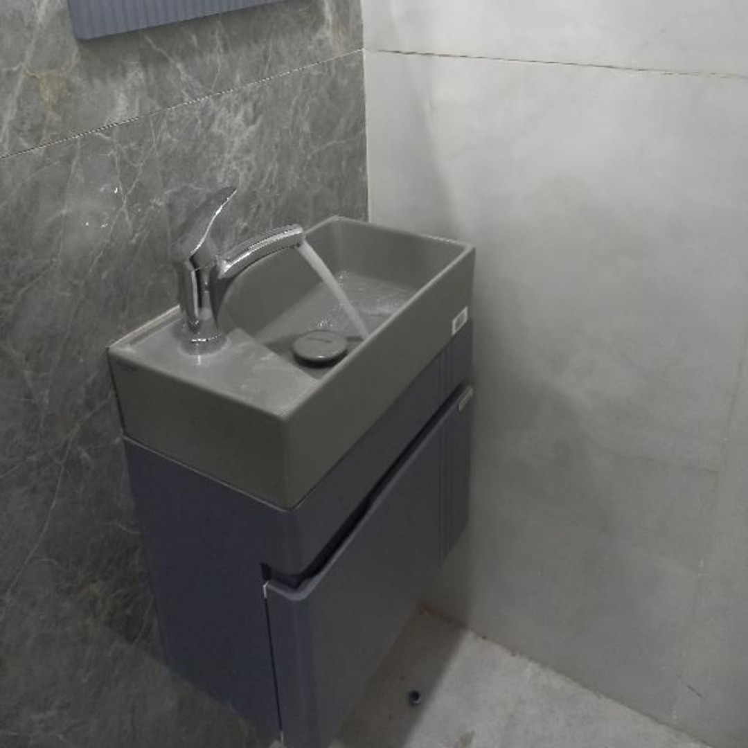 نصب کامل شیر روشویی