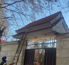 نصب سقف شیروانی