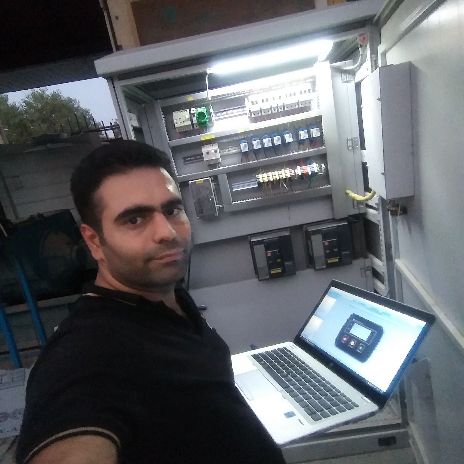 راه اندازی ژنراتور صنعتی