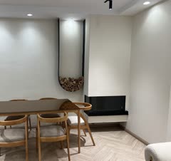 اجرای نصب شومینه برای شرکت شومینه قصرآتش