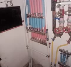 لوله کشی سردوگرم نصب شیرآلات توکار و روکاروکار
