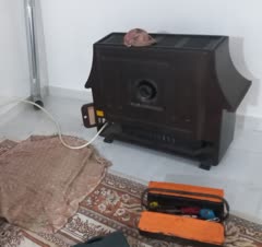 سرویس و رفع عیب بخاری گازی