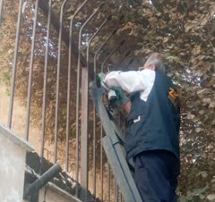 نصب دوربین برای منزل مشتری
