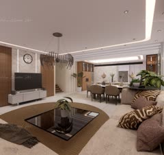 طراحی داخلی پروژه مسکونی