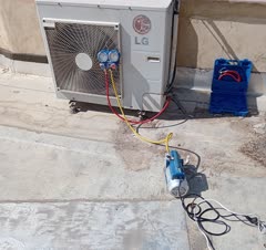 سرویس و شارژ گاز اسپلیت LG24000