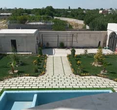 درخت و چمن کاری