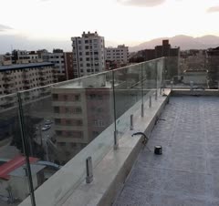 نصب و اجرای انواع نرده شیشه خور سکوریت نشکن