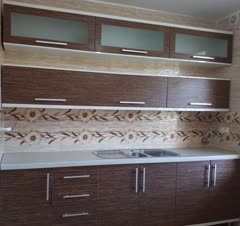 کابینت طرح فینسا ترکیب های گلاس و ام دی اف