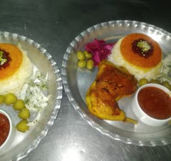 زرشک پلو با مرغ