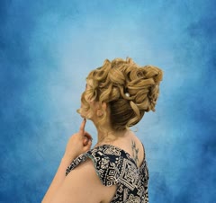 شینیون فرفری