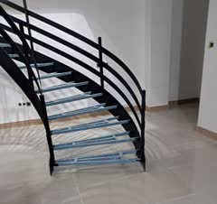 ساخت واجرای کف پله چوبی