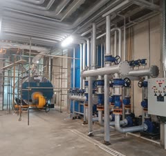 طراحی و اجرای موتور خانه کارخانه دارو سازی