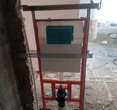 نصب توالت فرنگی تو کار