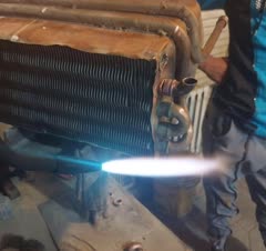 جوشکاری رادیاتور آبگرمکن دیواری و پکیج